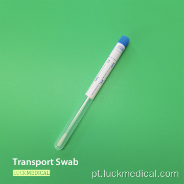 Amostragem de swabs de transporte reivindicando swab oral